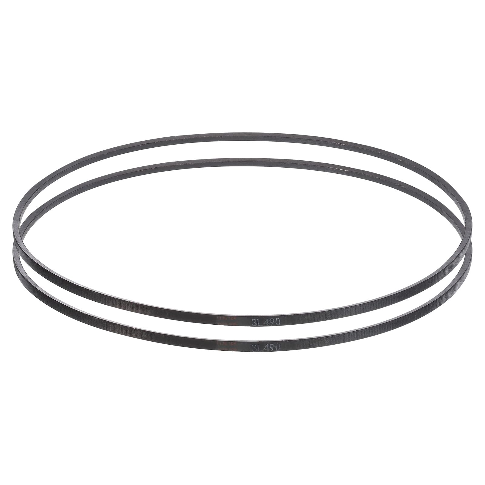uxcell 3L240 Classic Wrapped Rubber V-Belt, 24"(610mm) Outside Circumference, 3L Profile V Belt 3/8" Width 7/32" Height — view 35