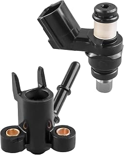 Fuel Injector & Joint Cap Fit for Honda Rancher 420 Pioneer 500/520 Rubicon 500/520 Replace 16422-HR3-A41 16450-HR3-A42 16450-HR3-A43