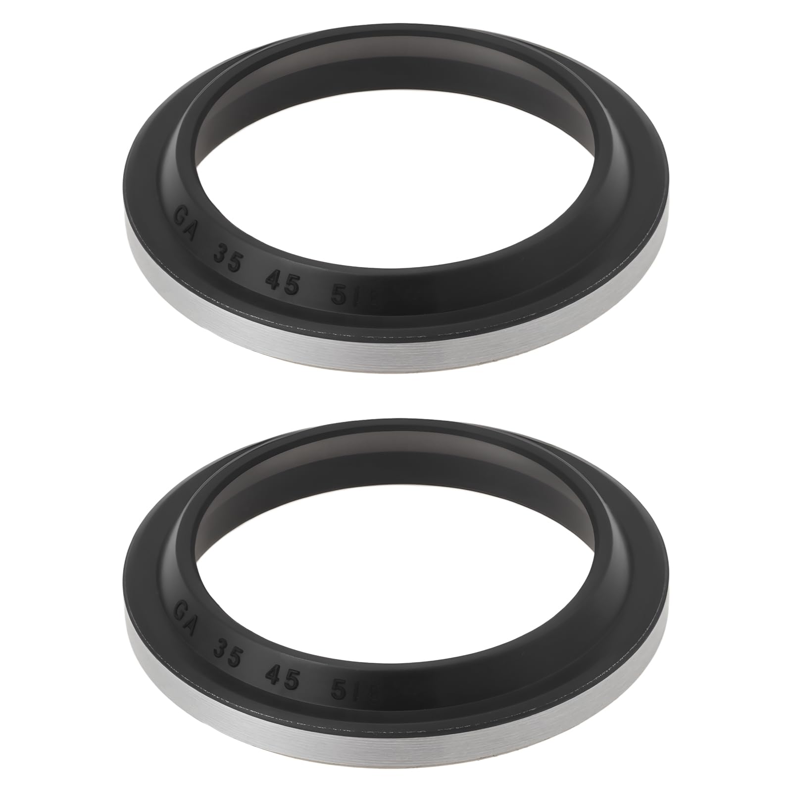 Lt Easiyl 2Pcs Wiper Oil Seal Ga 35X45x5/8Mm Compatible With Hydraulic Piston Cylinder Dust Scraper Seal For Industrial Automation