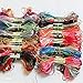 Zamtac 10/20/30/50/100/500 skeins Silk Embroider Embroidery Thread Silk Floss Handmade Embroidery Cross Stitch Threads - (Color: 30 Skeins)