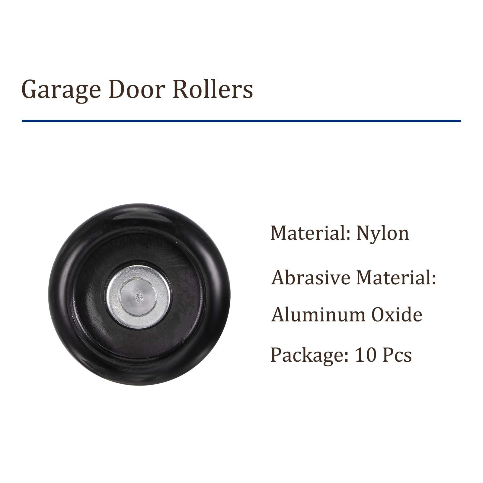 Kozelo 10 Pcs Nylon Garage Door Rollers - Image 2
