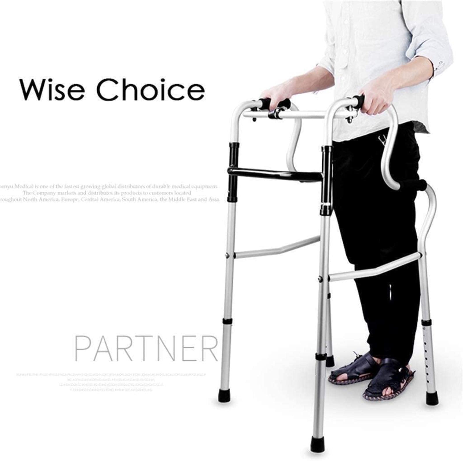 Rollator Walker Rama do chodzenia Standardowy chodzik Rollator Chodzik dla osób starszych Chodzik po schodach Lekki aluminium Regulowany Mobilność Tęsknota za Comfortable anniversary