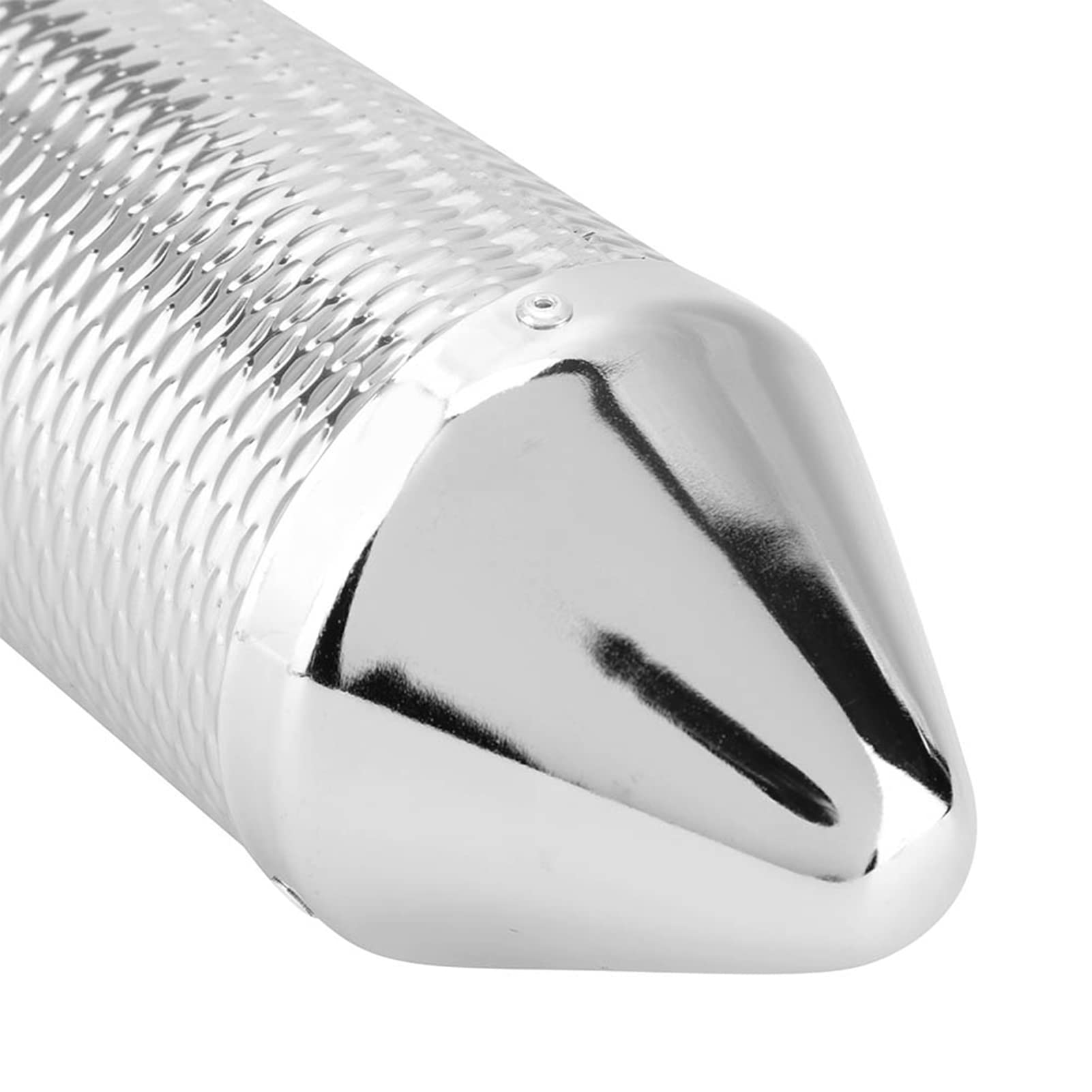 Instrument de Percussion Guiro en Acier Inoxydable avec Grattoir Outil de Formation Musicale pour Performance Professionnelle ou Amateur