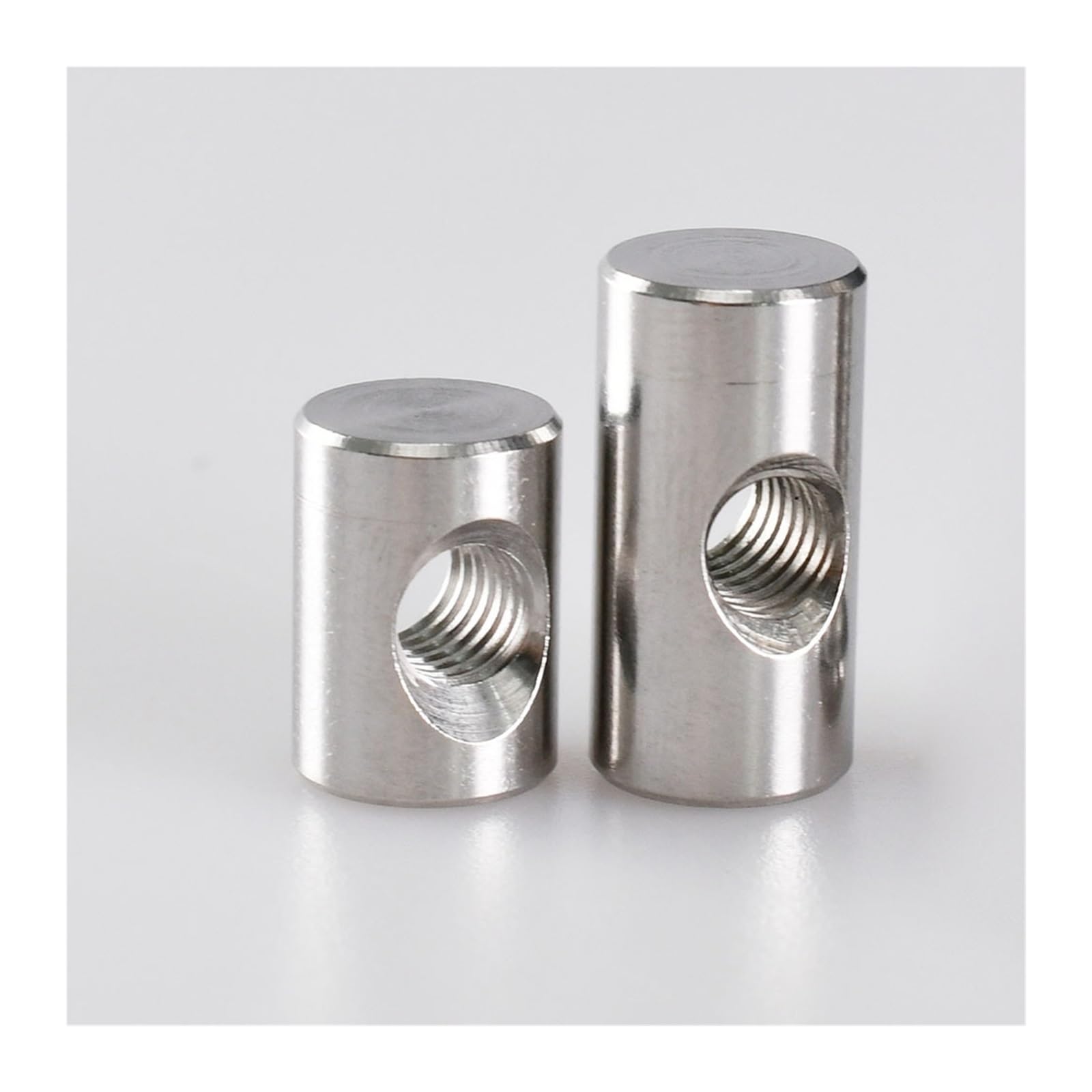 Dado a barilotto, M4 M5 M6 Perno cilindrico Foro trasversale Martello Dado incorporato for accessori for mobili in legno(M4x16 (10Pcs))