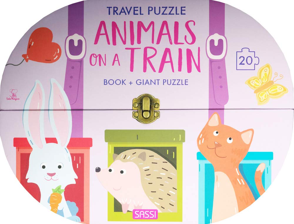 Sassi Travel Puzzle Animals On A Train