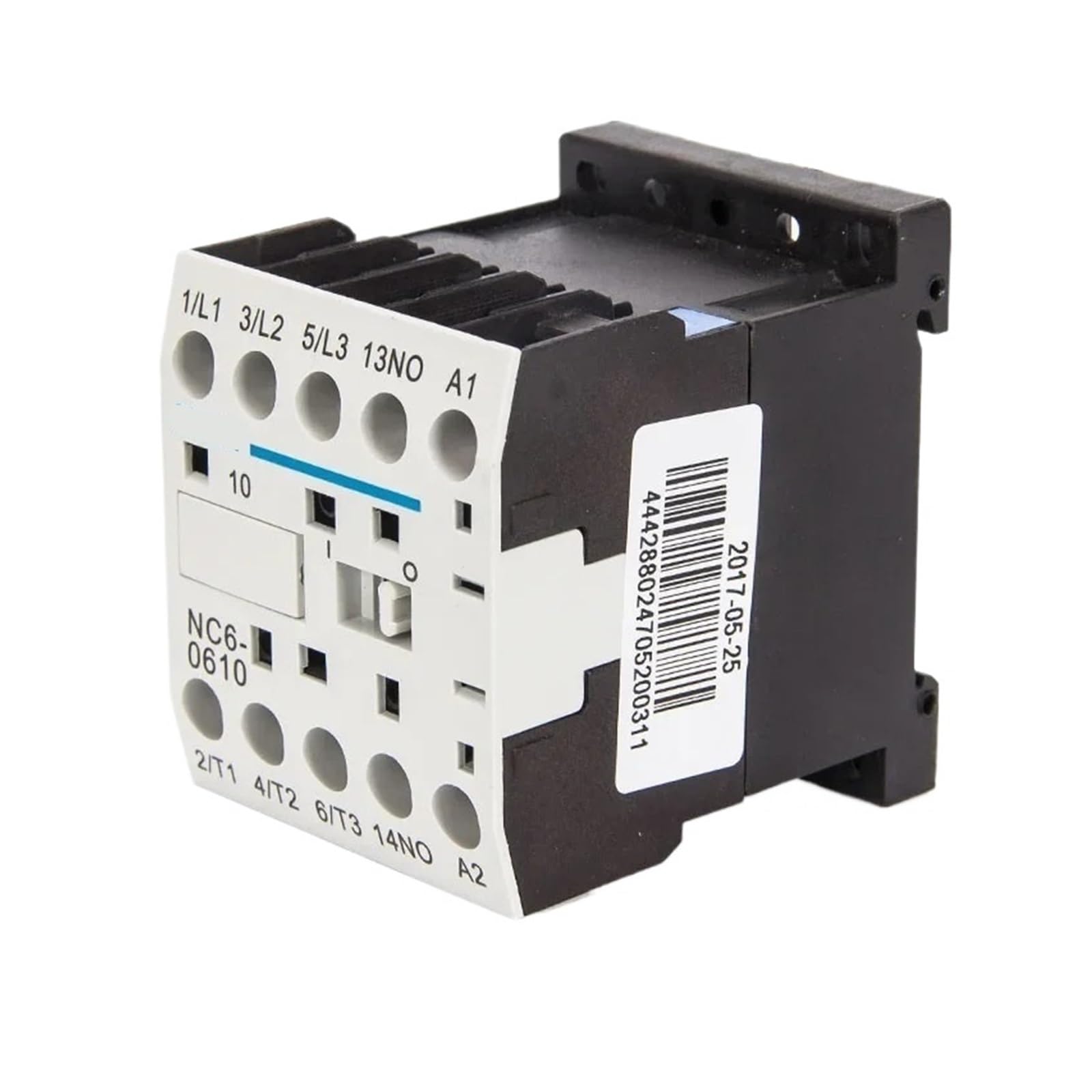 Contacteur NC6-0910 mini et relais de commande 24V pour tableau électrique triphasé
