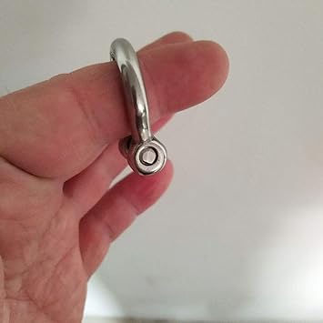 Amazon Uタイプステンレス鋼のボールストレッチャーボール睾丸重量ボールロックリングボールストレッチャーリング陰嚢ストレッチャー S Hlxhdyx ノーマルリング