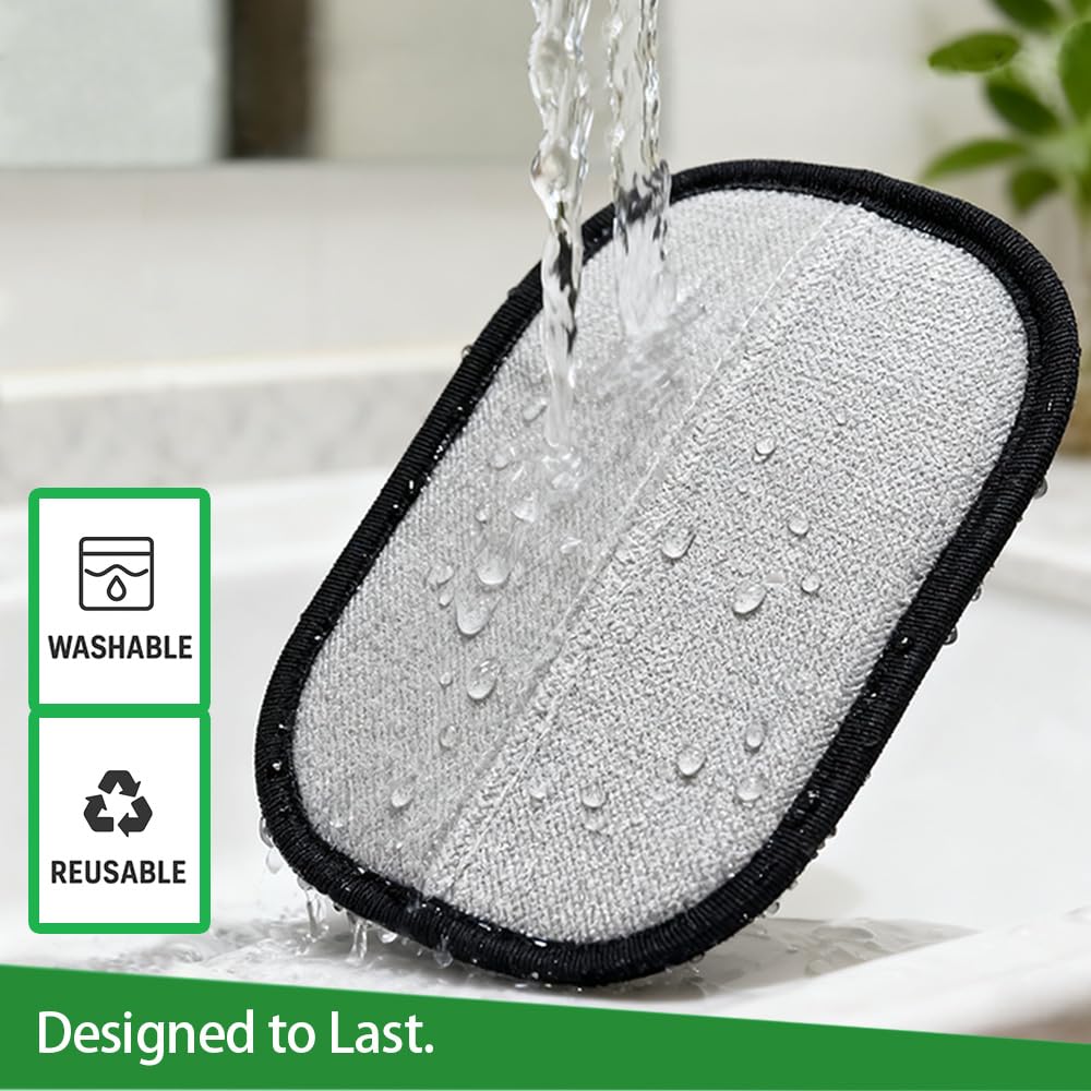 Pet Hair Remover Glove for Dogs & Cats, Thickened Electrostatic Pet Hair Removal Mitt for Couch, Bedding, Carpet & Car Interior, Reusable Furniture Pet Hair Removal Tool for Laundry - image 7