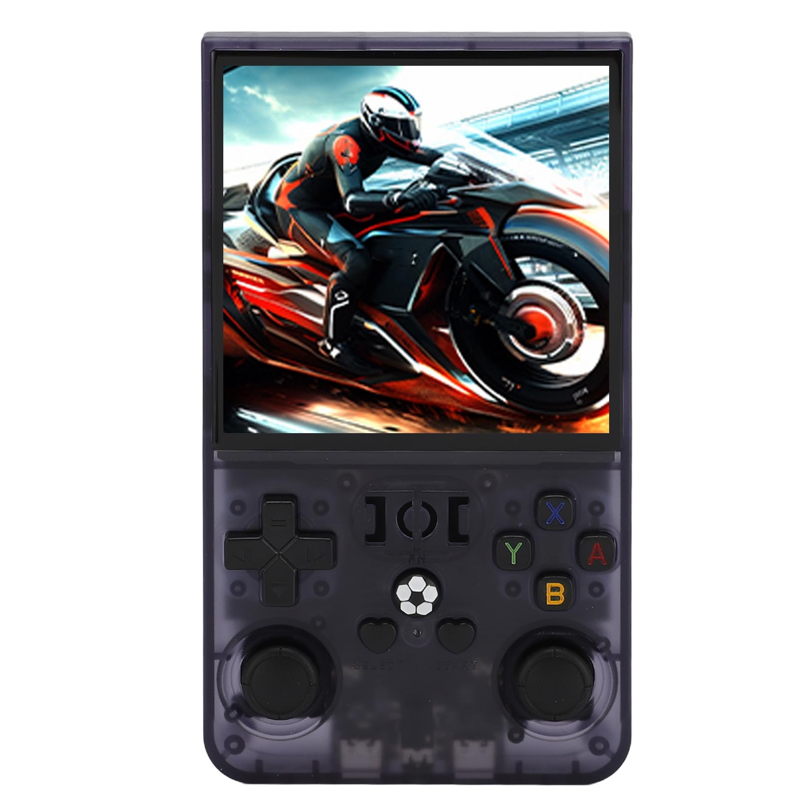 Console di Gioco Portatile retrò, Console di Gioco Portatile con Schermo a Colori IPS da 4 Pollici 720x720, Doppie Leva di Controllo 3D, Batteria da 4000 mAh per Giochi retrò ed Em (128GB)