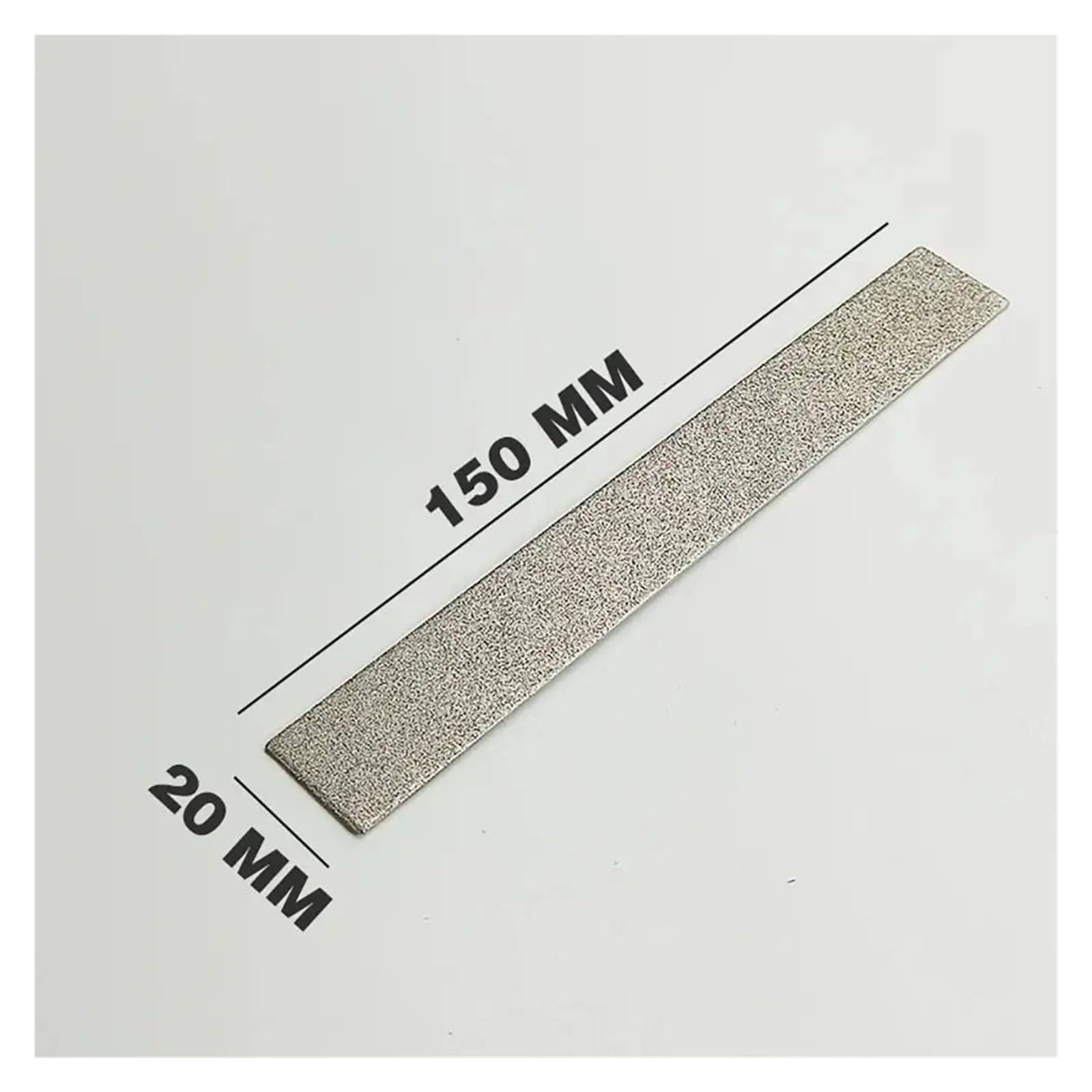 1 Stück 80–3000 Körnung Diamant-Schleifstreifen galvanisiert 150 x 20 mm Polierscheibe Schleifmittel Schleifplatte(180 Grit)