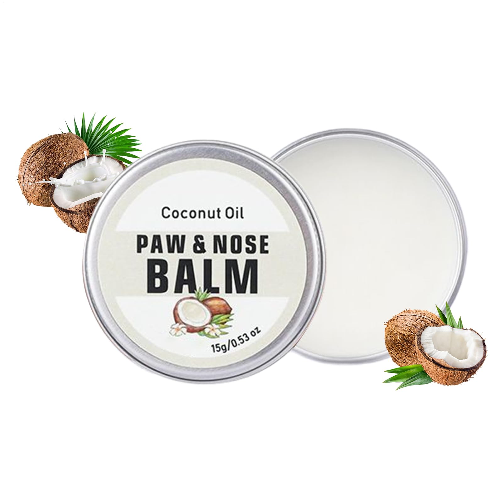 Pet Nose Soother – Puppy Paw Protection Cream, Organic Moisturizer Balm | Comfort Wax for Dry Pads, Cats, Kittens | Hydrating Relief Lotion for Cracked Feet, Gentle Safe Formula for Animals | Nourishi