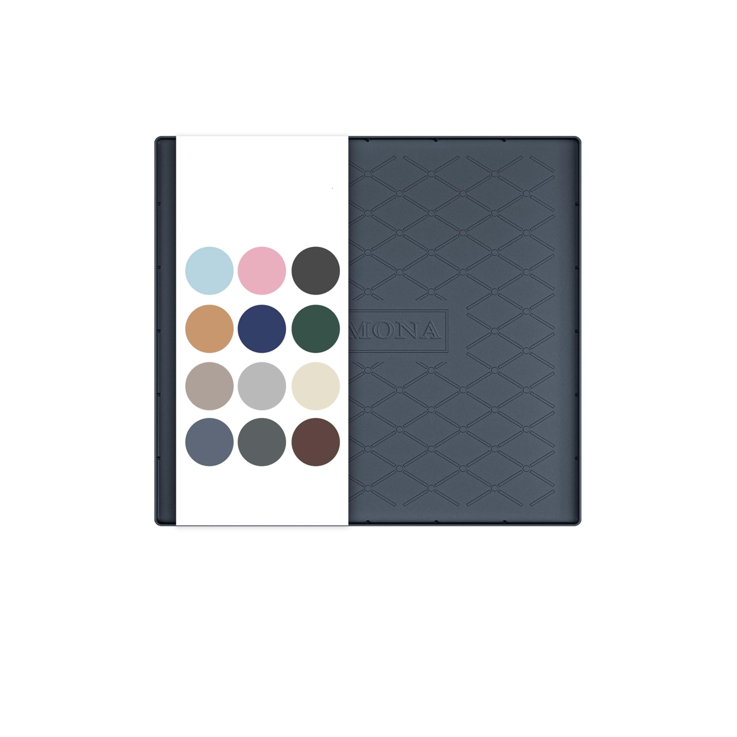 URMONA Under Sink Mat 48 x 55 cm, Waterproof Silicone Cabinet Protector