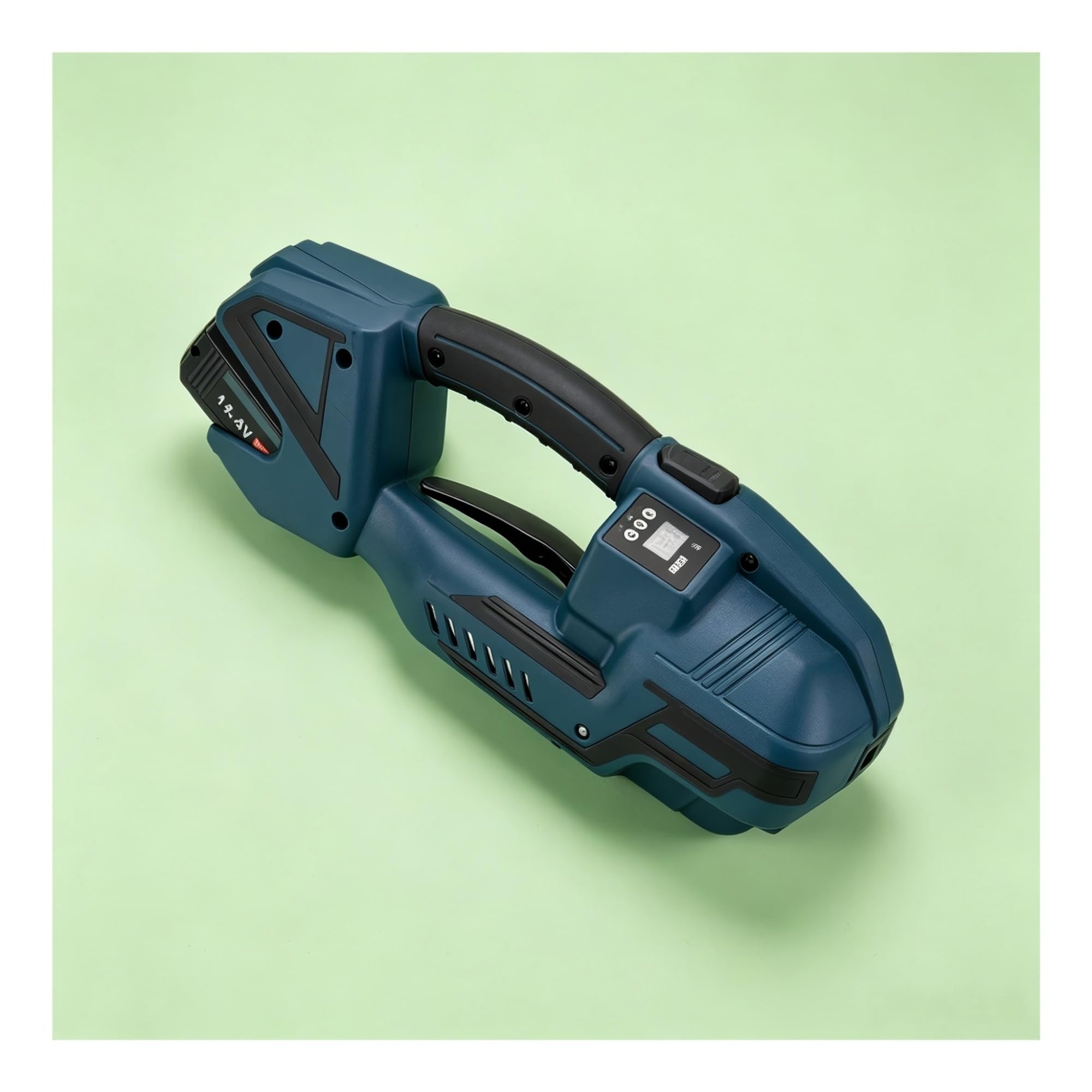 Xueqiaolian1006 Green Electric Strapping Machine For 1/2-5/8 Inch Pp Pet Straps Packaging Box Pallet Cordless Tool