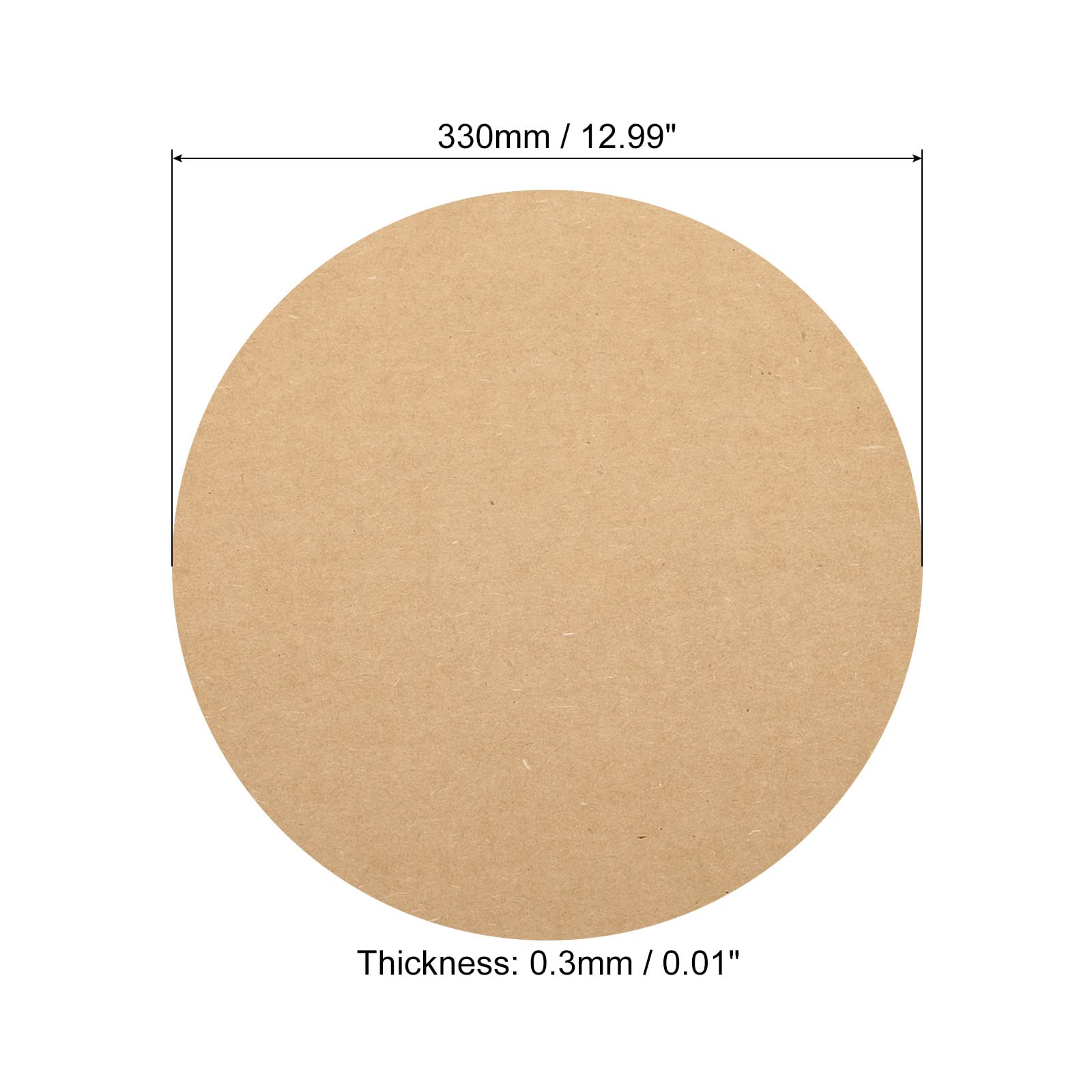 PATIKIL 13-inch Round Cardboard Paper - Image 2