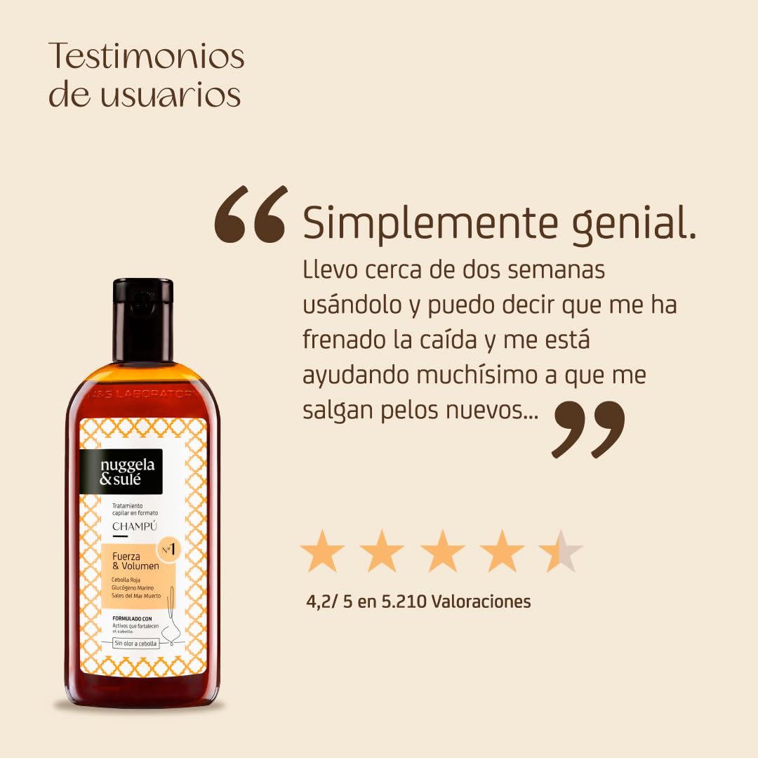Nuggela & Sulé Champú Nº1 Fuerza & Volumen 250 ml