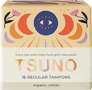Tsuno Organic Cotton Tampons 16 Regular