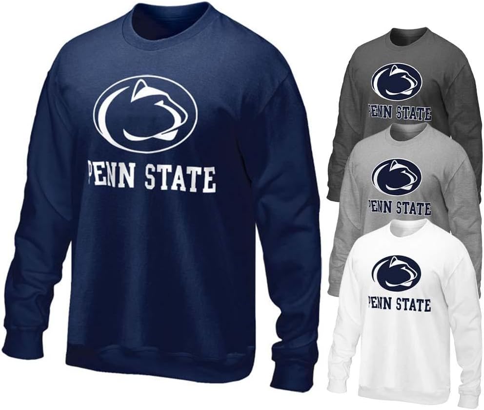 The Family Clothesline Penn State Officially Licensed Logo Block Crew Sweatshirt