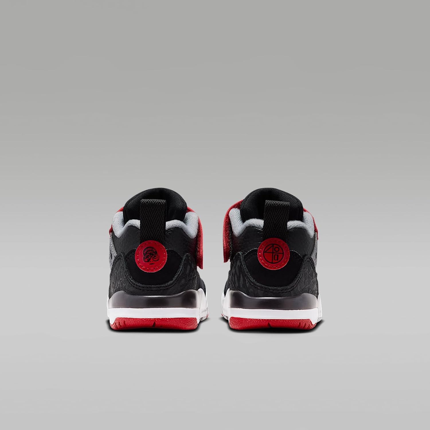 Jordan Spizike Low Baby/Toddler Shoes (Black/Wolf Grey/White/Gym Red)