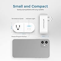 Vista 5 de Emerson SmartVoice ES513 - Enchufe de pared, más de 30 comandos de control de voz sin conexión, sin aplicación, sin WiFi, sin configuración