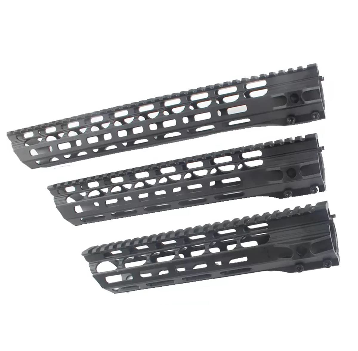 カーボンファイバー ハンドガード 12インチ 超軽量 M-LOK