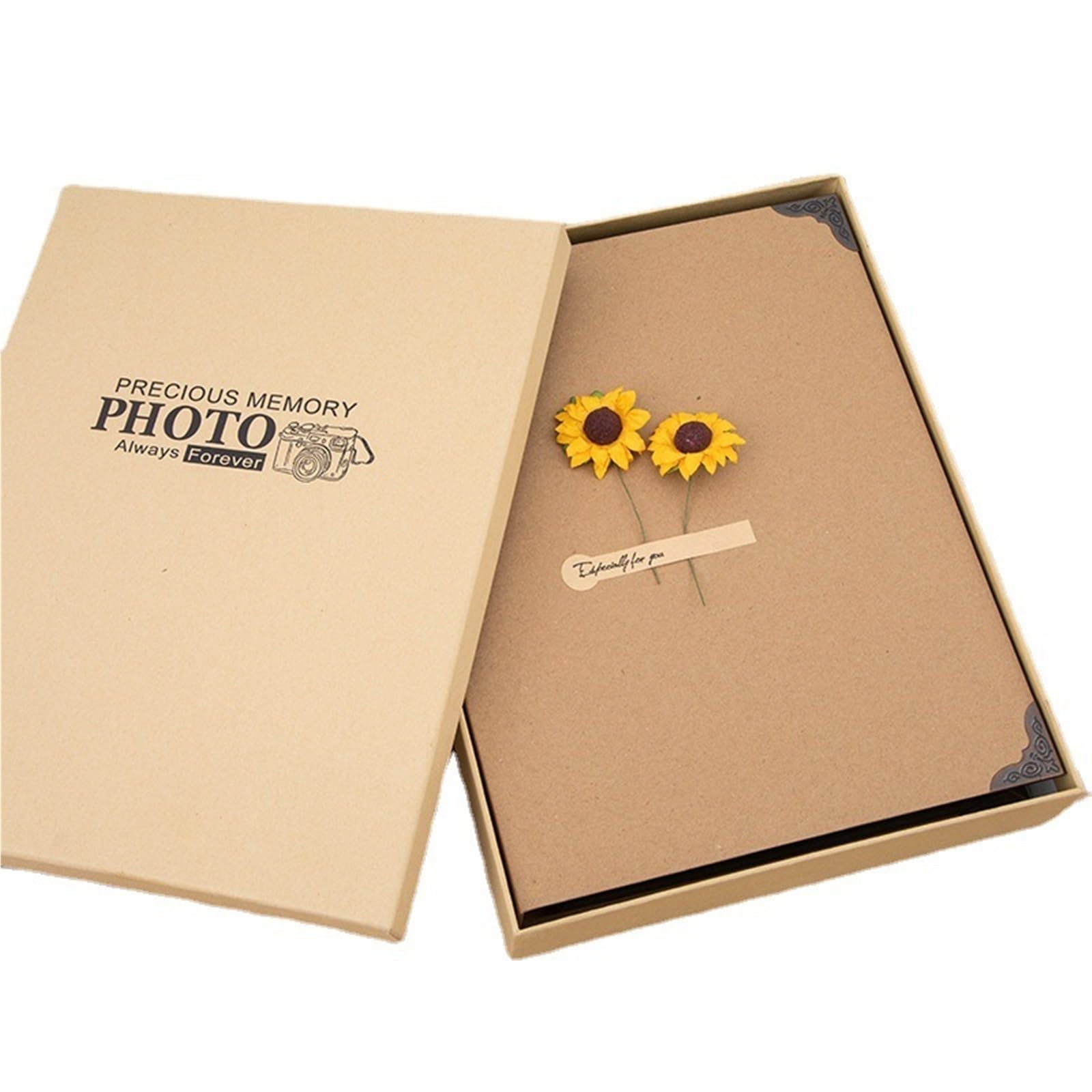 áLbum De Fotos Álbum de fotos DIY, álbum recortes adhesivo for momentos memorables, soporte for sesión fotográfica, cumpleaños, recuerdos boda(Blue)