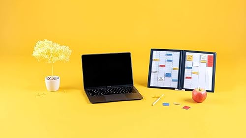 Miniatura 2 de Bravestorming MoverBook - Organizador magnético de ladrillos de notas azules, suministros de arte para la escuela, padres y proyectos de oficina y