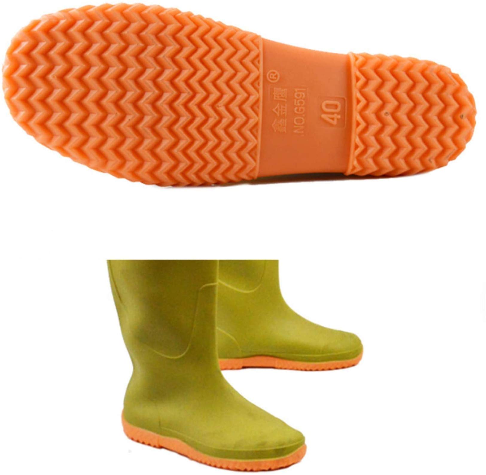 Trampolieri da Uomo in Nylon PVC Impermeabile con Stivali di Gomma Taglia 36-45, Pantaloni da Pesca Antiscivolo Traspiranti Alti 110 Cm/Waders/Waders, Camouflage