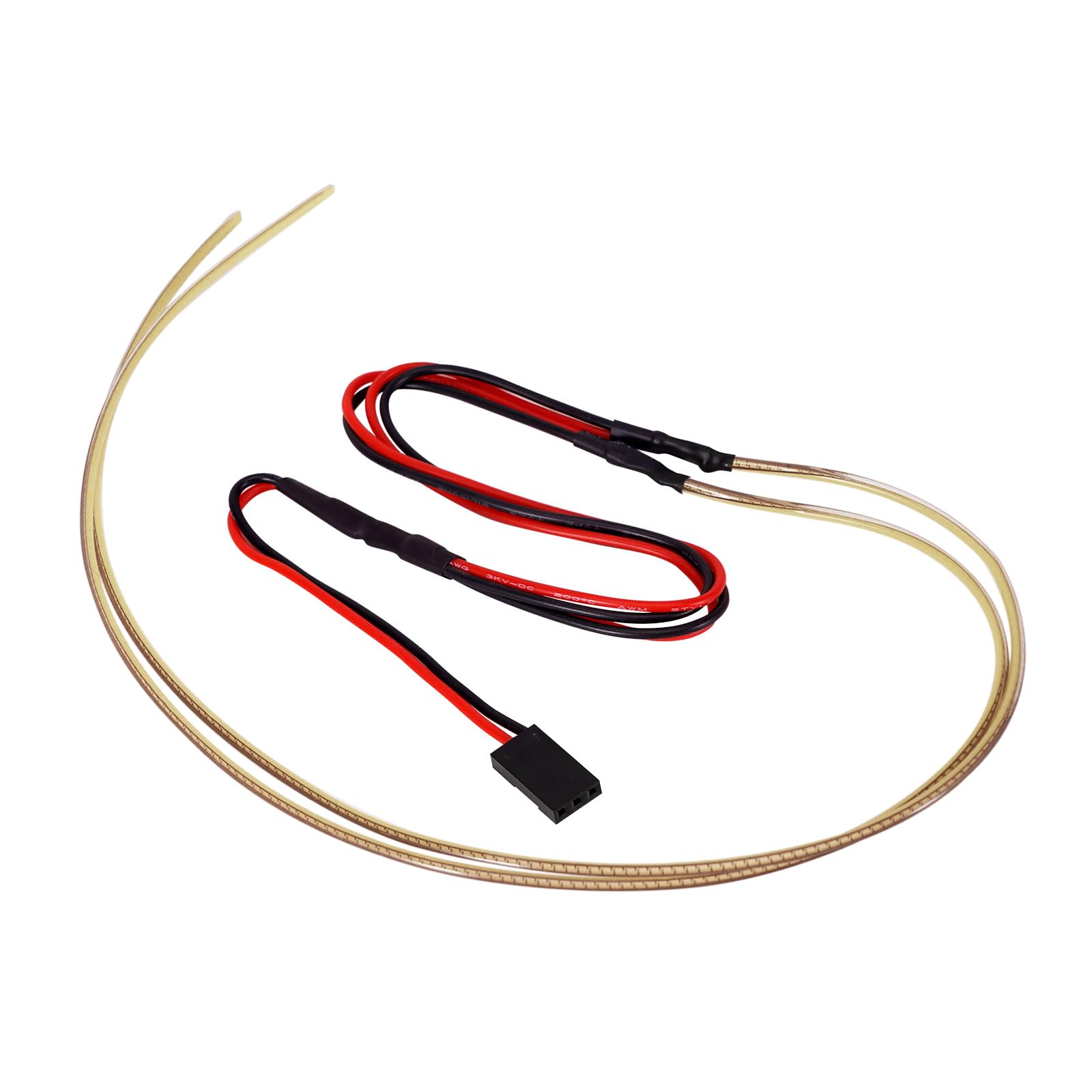 INJORA RC LED Strip Lights Flexible Cuttable for TRX4M SCX24 1/24 1/18 Crawlers (Dark Blue)