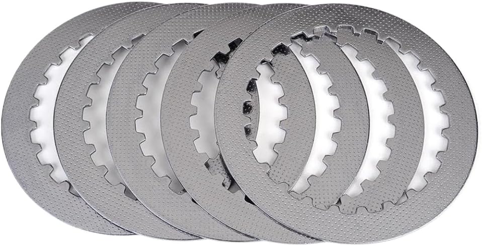 Clutch Friction Disc Plates 4-pack Compatible With Automotive Motorcycle Parts Steed 400 NV400 CJ CK CS CV NT400 Bros 400 NC25 VT500 ED EF VRX400T NC33 NV400