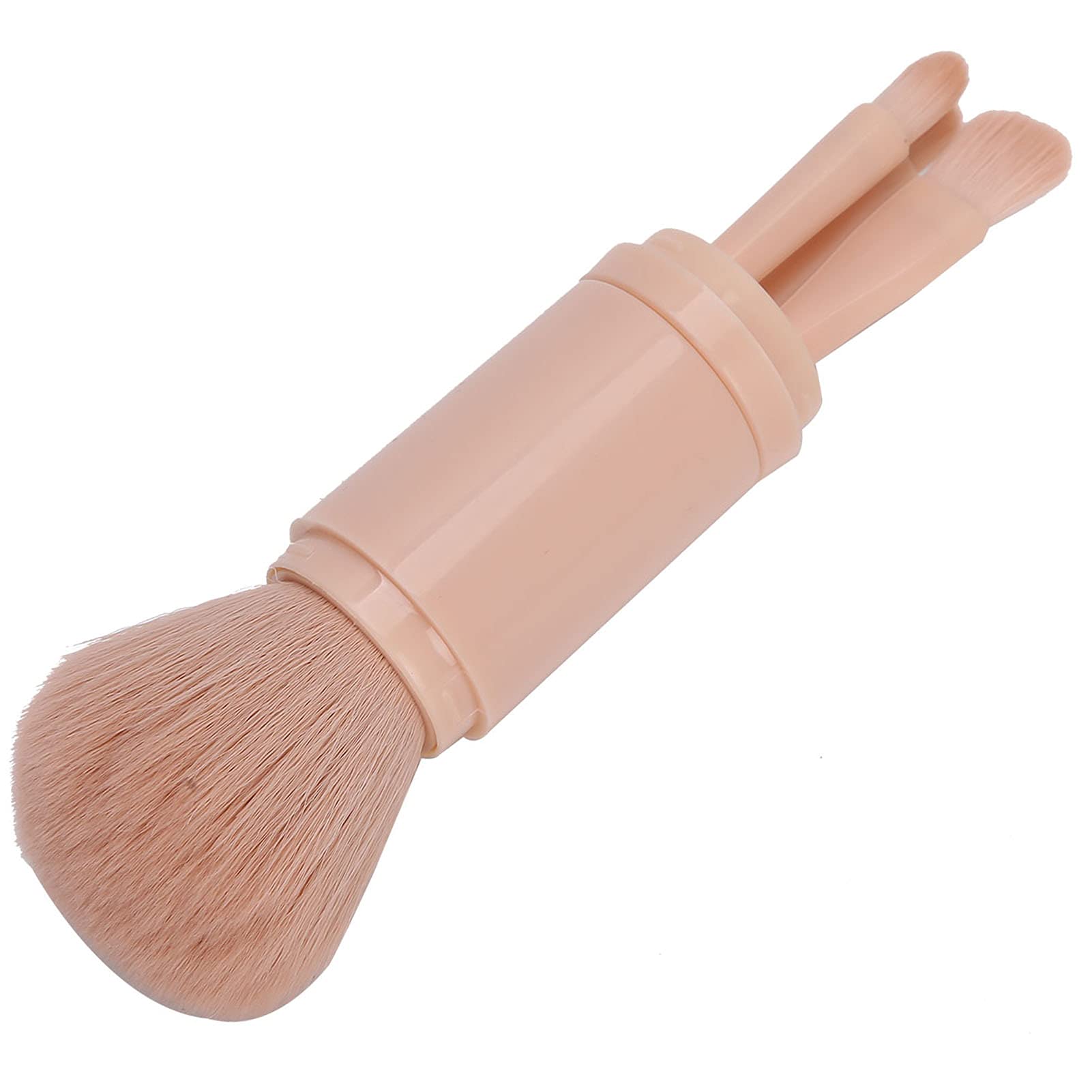 SoraMakeup Brush, Powder Brush Retractable Design with Ergonomic Handle for Makeup Artist for Girls for Shop(pink)
