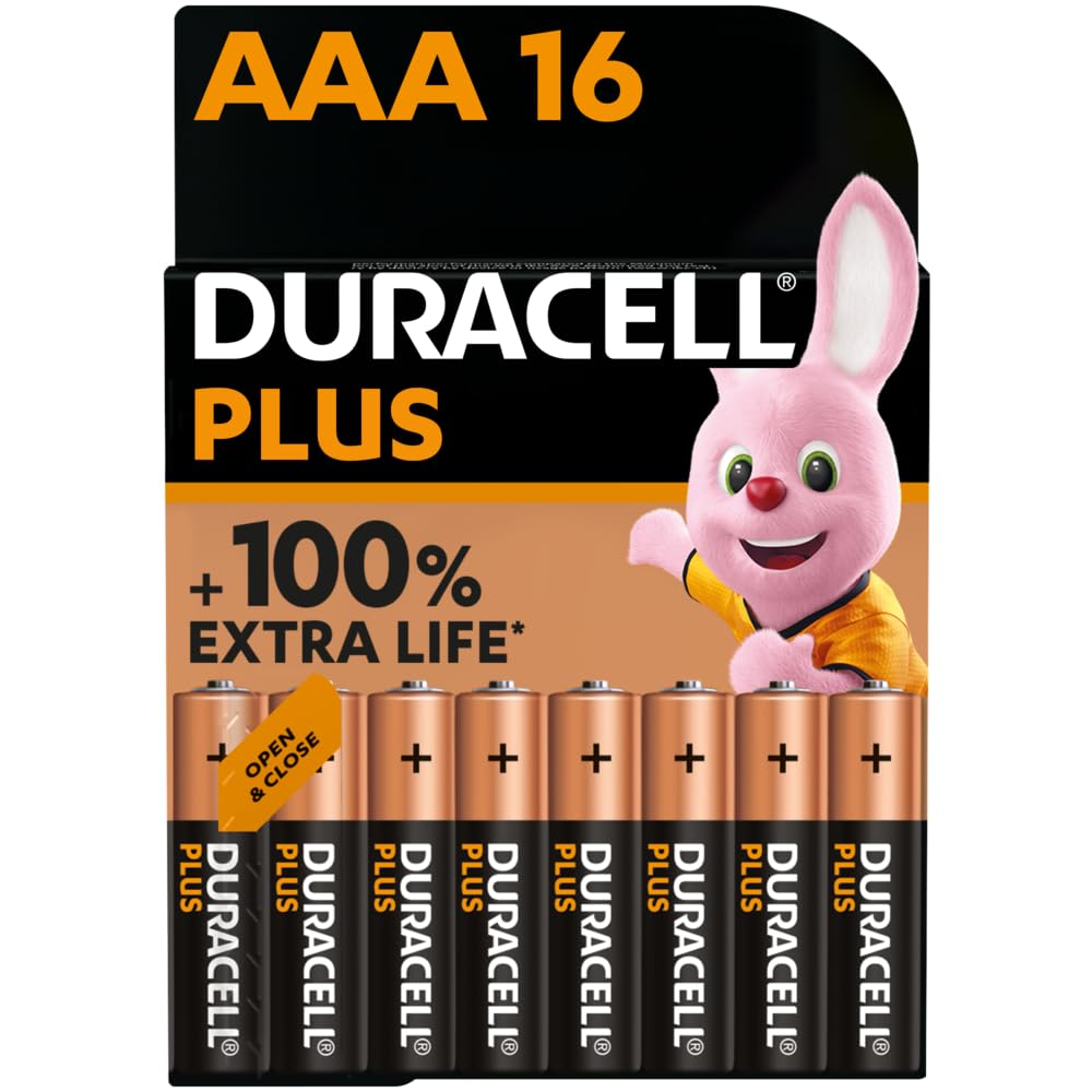 Plus AAA 1.5V Battery (Pack of 16)