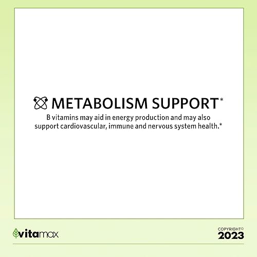 Miniatura 6 de Spring Valley - Comprimidos de complejo de súper vitamina B, tamaño del suplemento dietético, 100 unidades (suministro de más de 3 meses) + guía