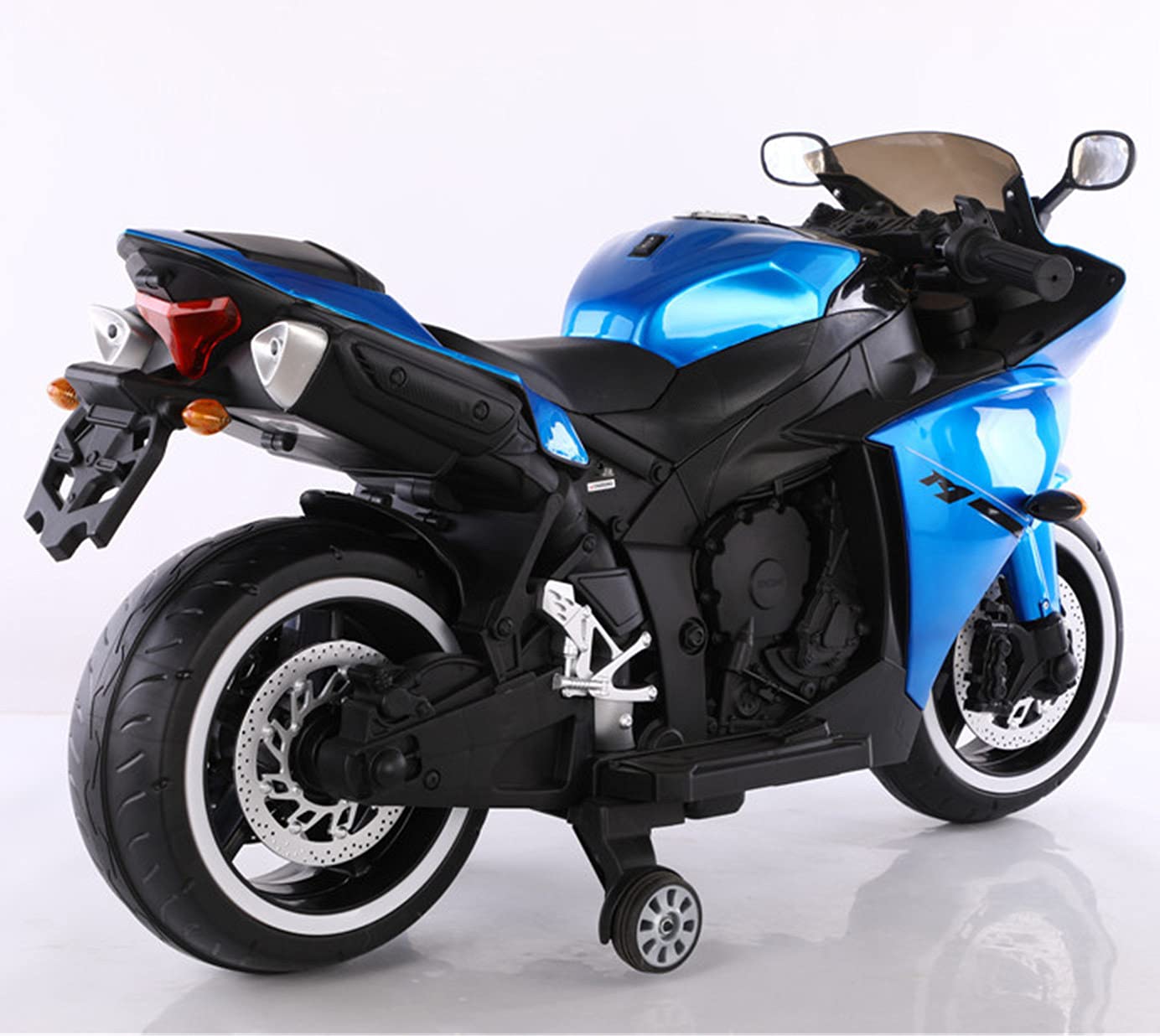 Buy TAMCO Kids Electric Motorcycle with Training Wheels, Light Wheels