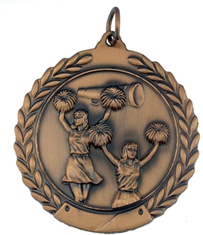 Cheerleading Award Single and Bulk Medals
