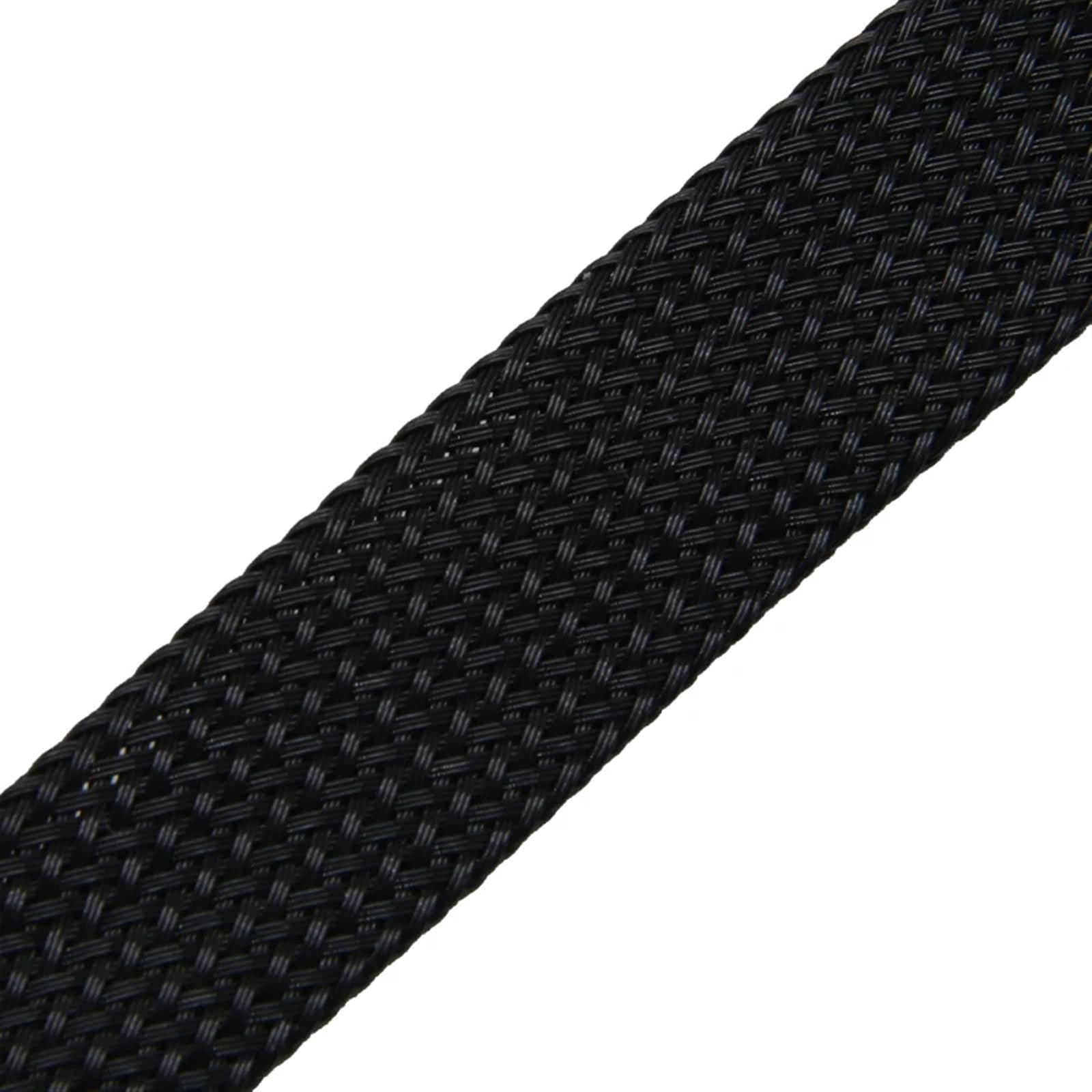 Cable ordenado Manga Cable Protector...(Black,25MM1 Meters)