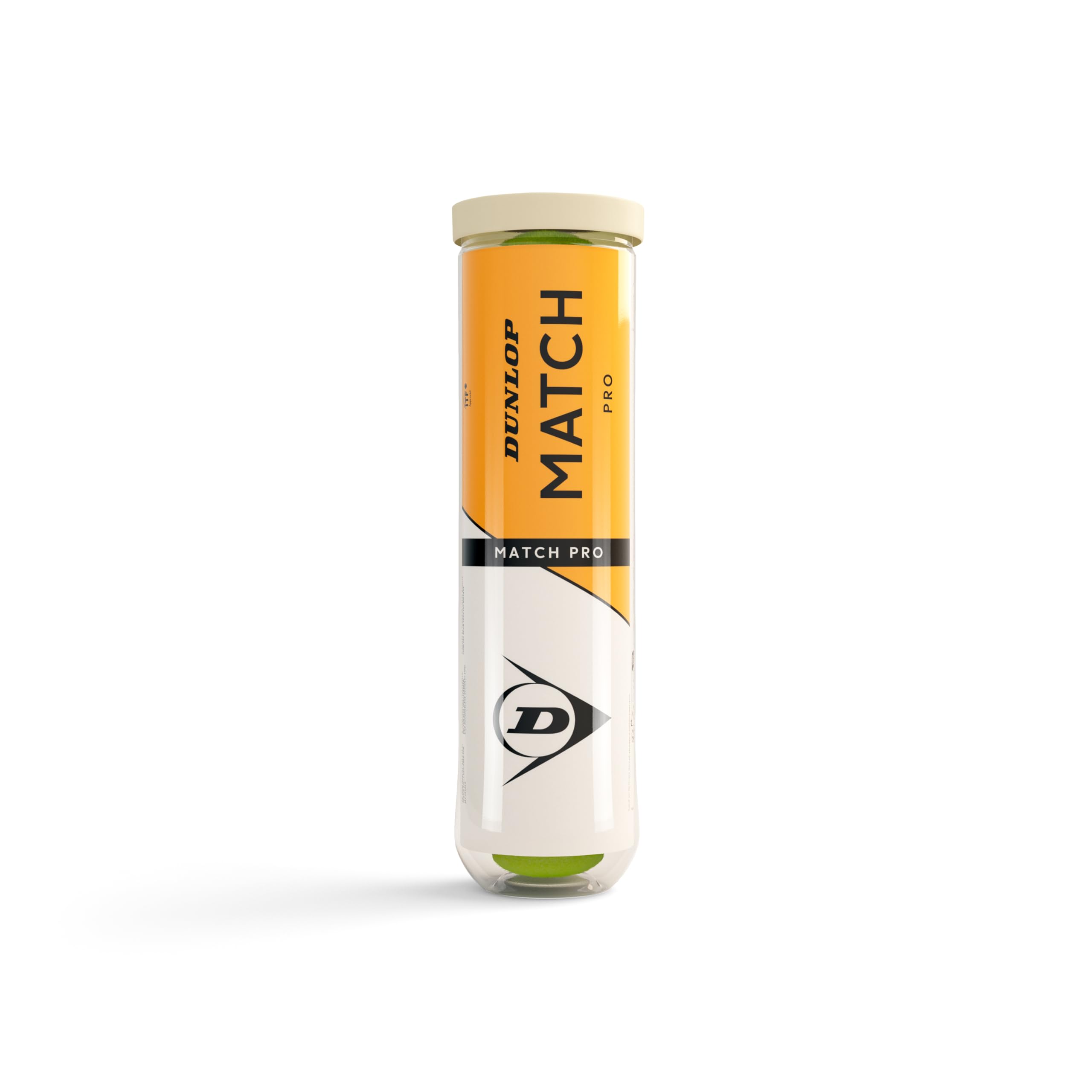 Dunlop Match Pro Tennis Ball for Sand, Hard Court & Lawn