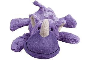 Cozie Rosie Rhino - Indoor Cuddle Squeaky Plush Dog Toy - for Medium Dogs…