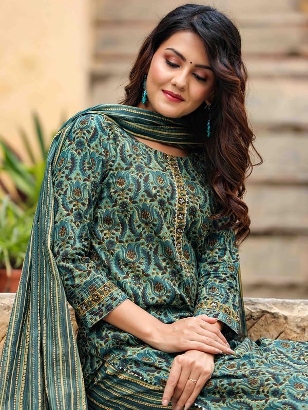 Vaamsi Women's VKSKD1171 SALWAR SUIT SET (pack of 3)