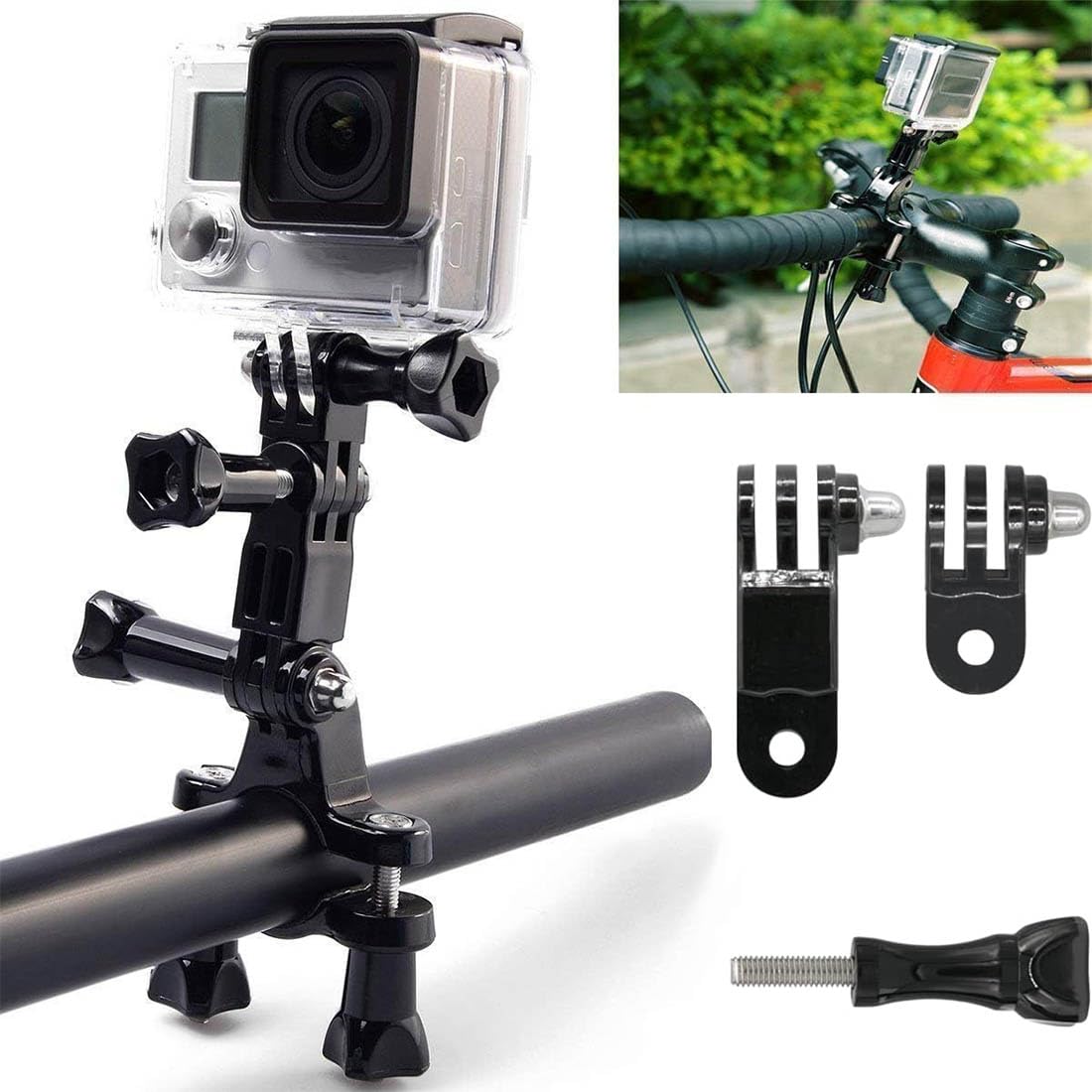 Supporto Girevole 360° Per GoPro E SJCAM - Fibbia Rotante Per Sport