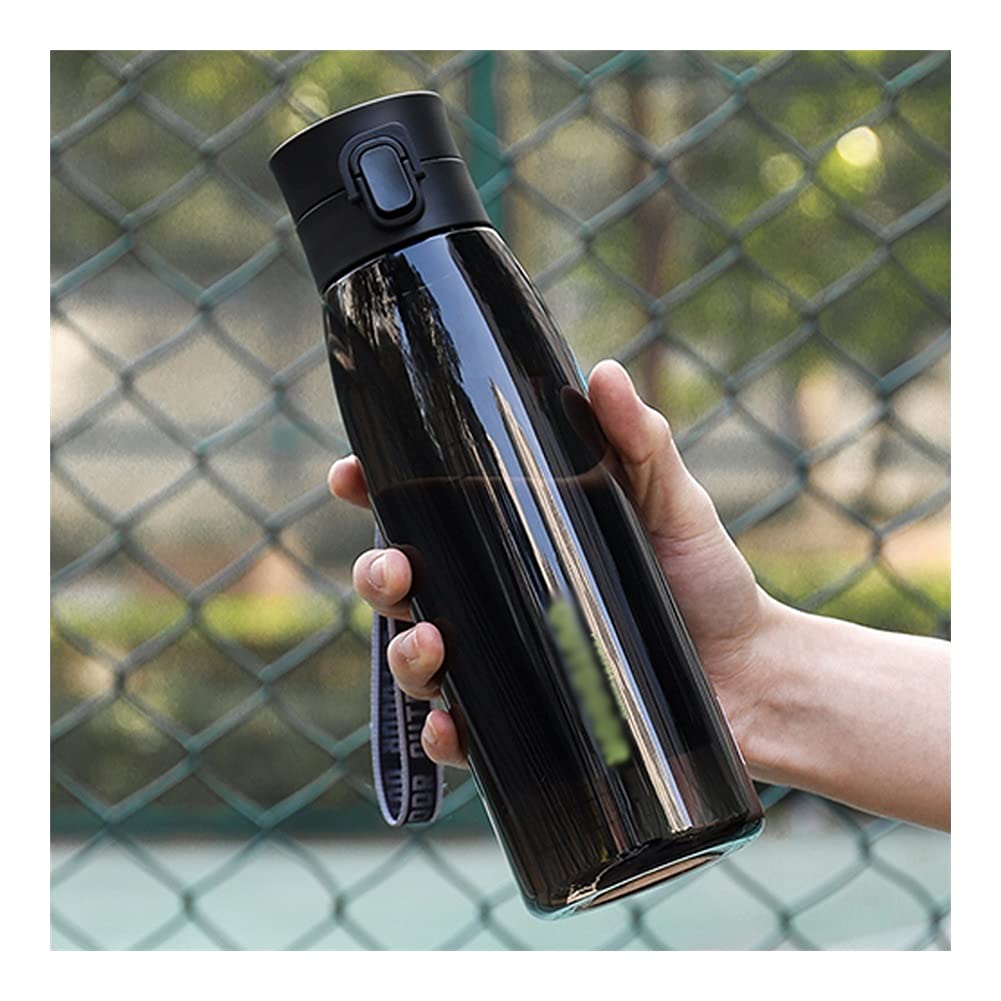 Water Jug Sports Water Bottle Travel Water Bottle with Handle Strap Plastic Water Bottles for Sports Outdoors Office