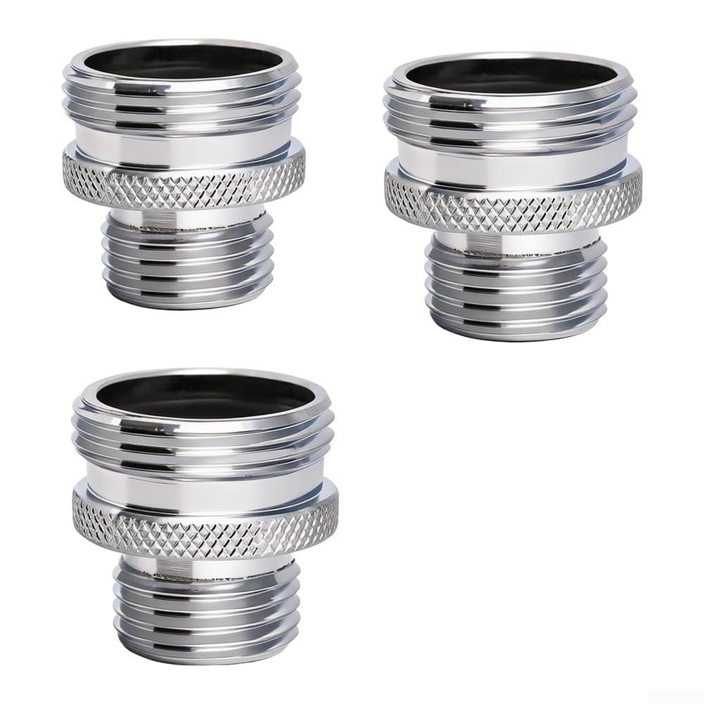 Adaptador Codo Duchas para latón 1/2 Pulgada 3 Unidades Adaptador