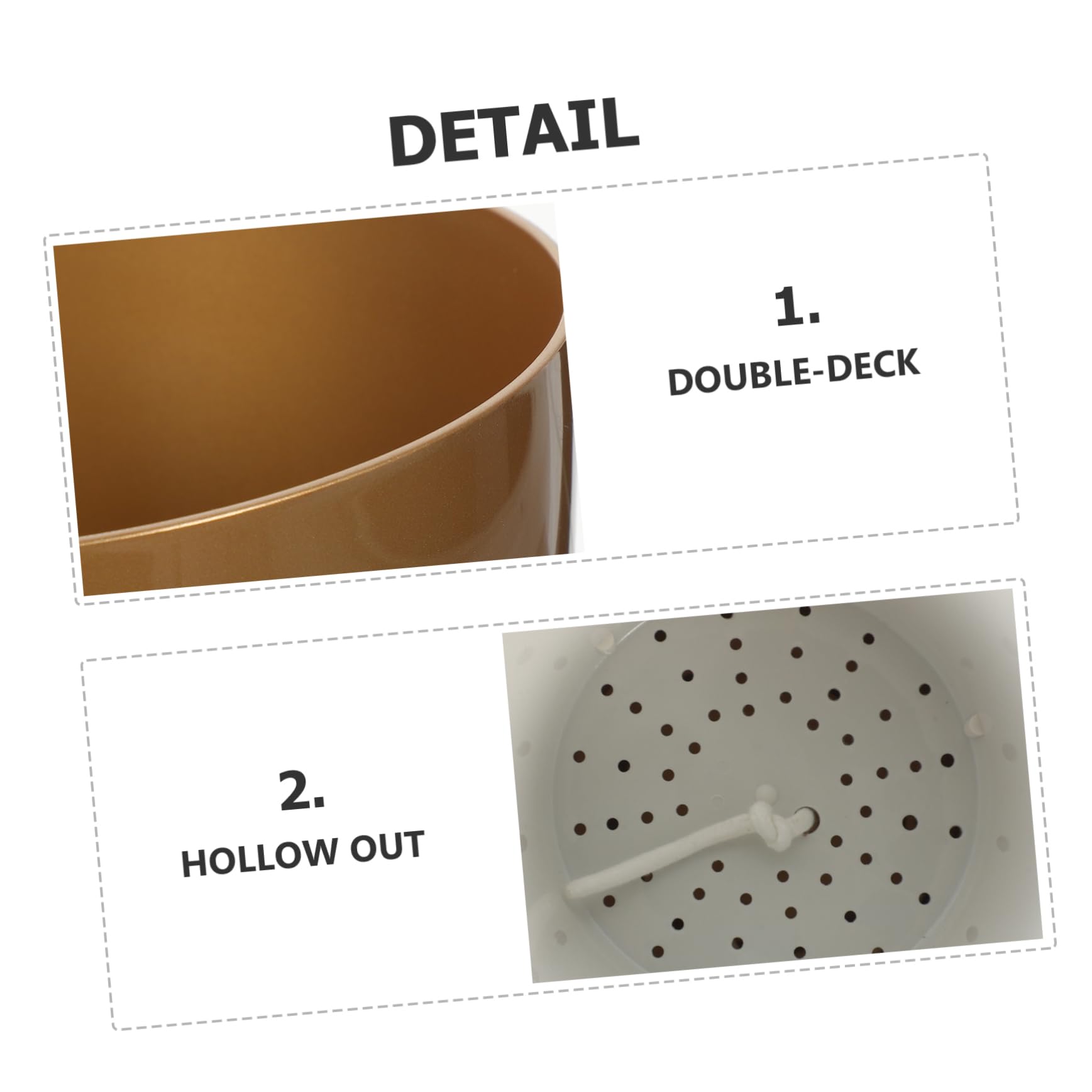 2pezzi Vaso Autoirrigante Plastica Portavaso Creativo Per Piante Con Di Riserva Design Chic Per Giardinaggio Casa Argento