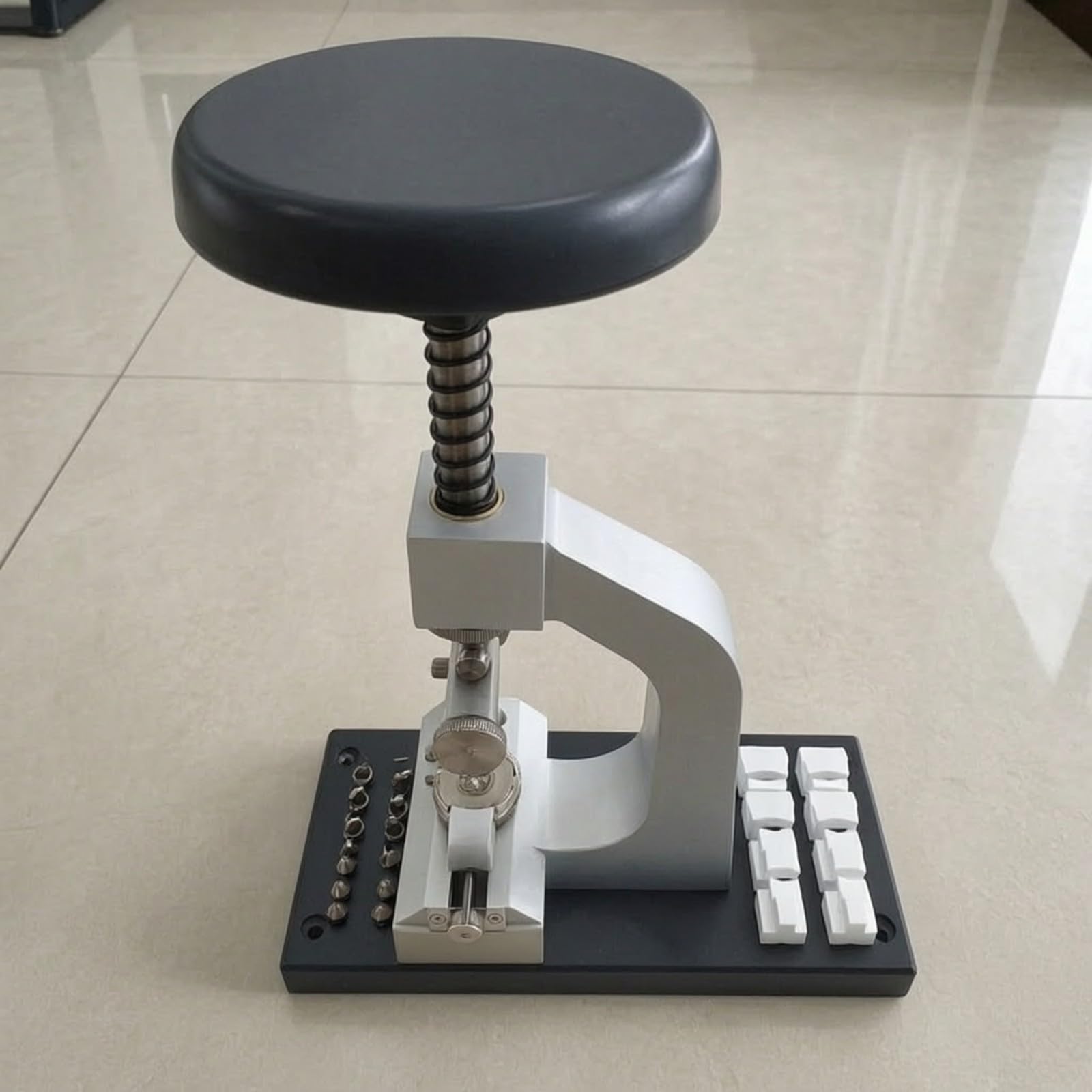 Perfeclan Herramienta para Abrir Tapas Reloj | Ajustable, Abridor Cajas Relojes Banco, Resistente, Abridor Relojes con Adaptadores, para ría