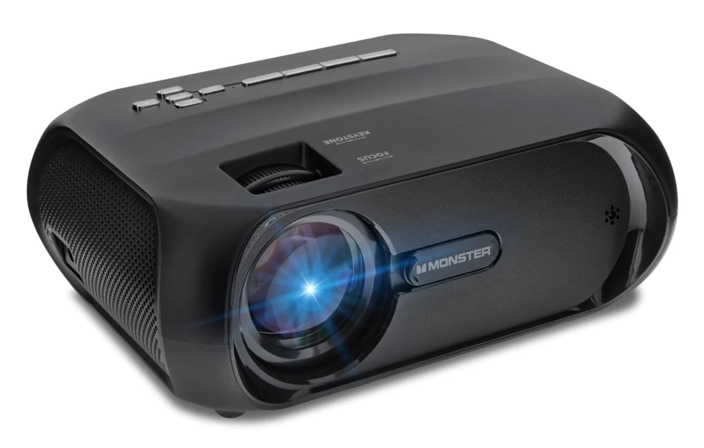 Monster Image Pro MHV1-1051-CAN 720p HD LCD Projector - Black