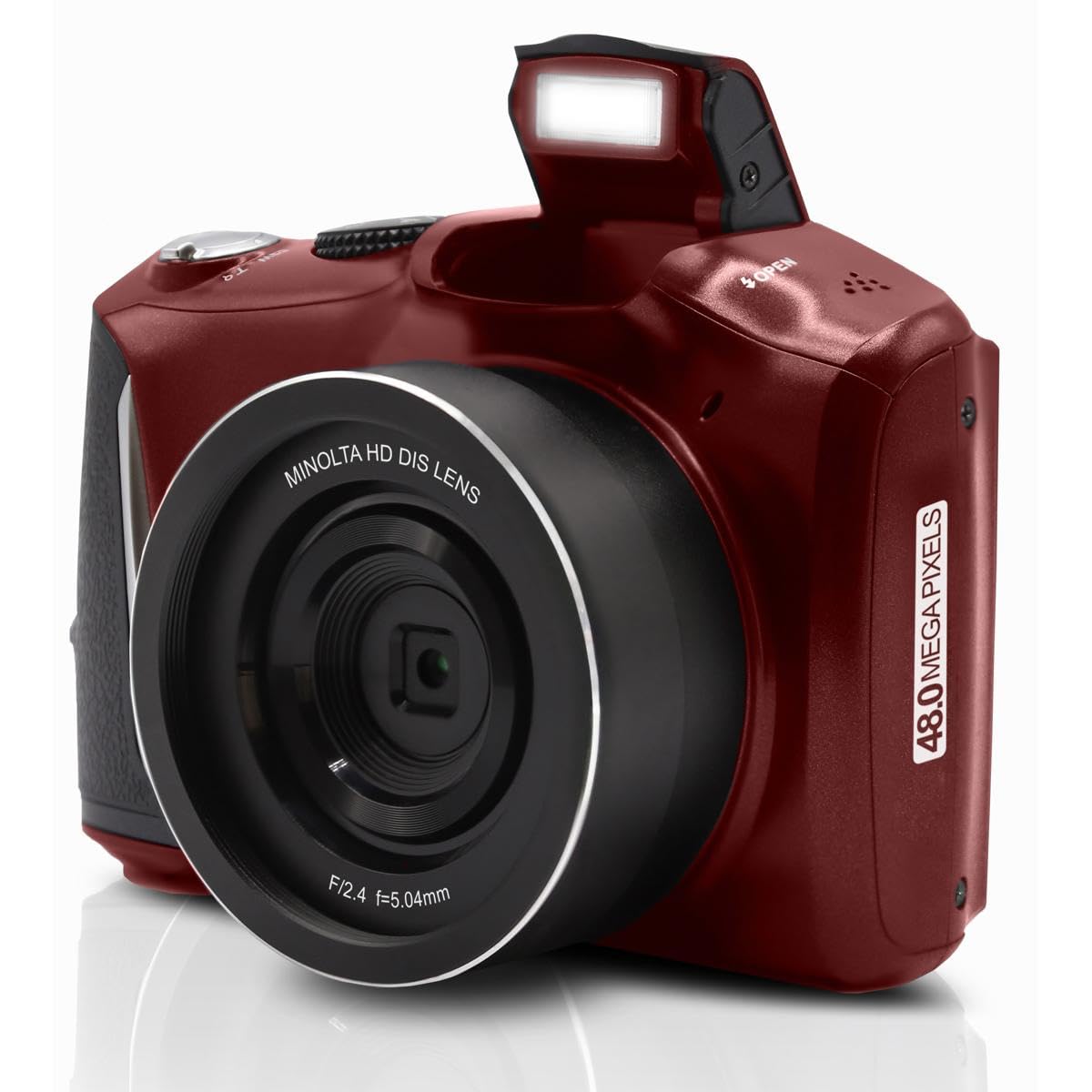 Amazon.com : Minolta 48MP Digital Camera – 4K Ultra HD Video, 16X