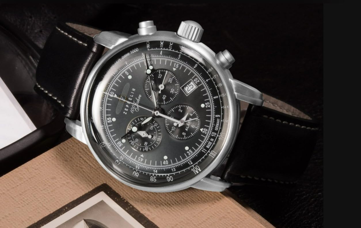 GRAF Zeppelin Chronograph and Alarm Watch
