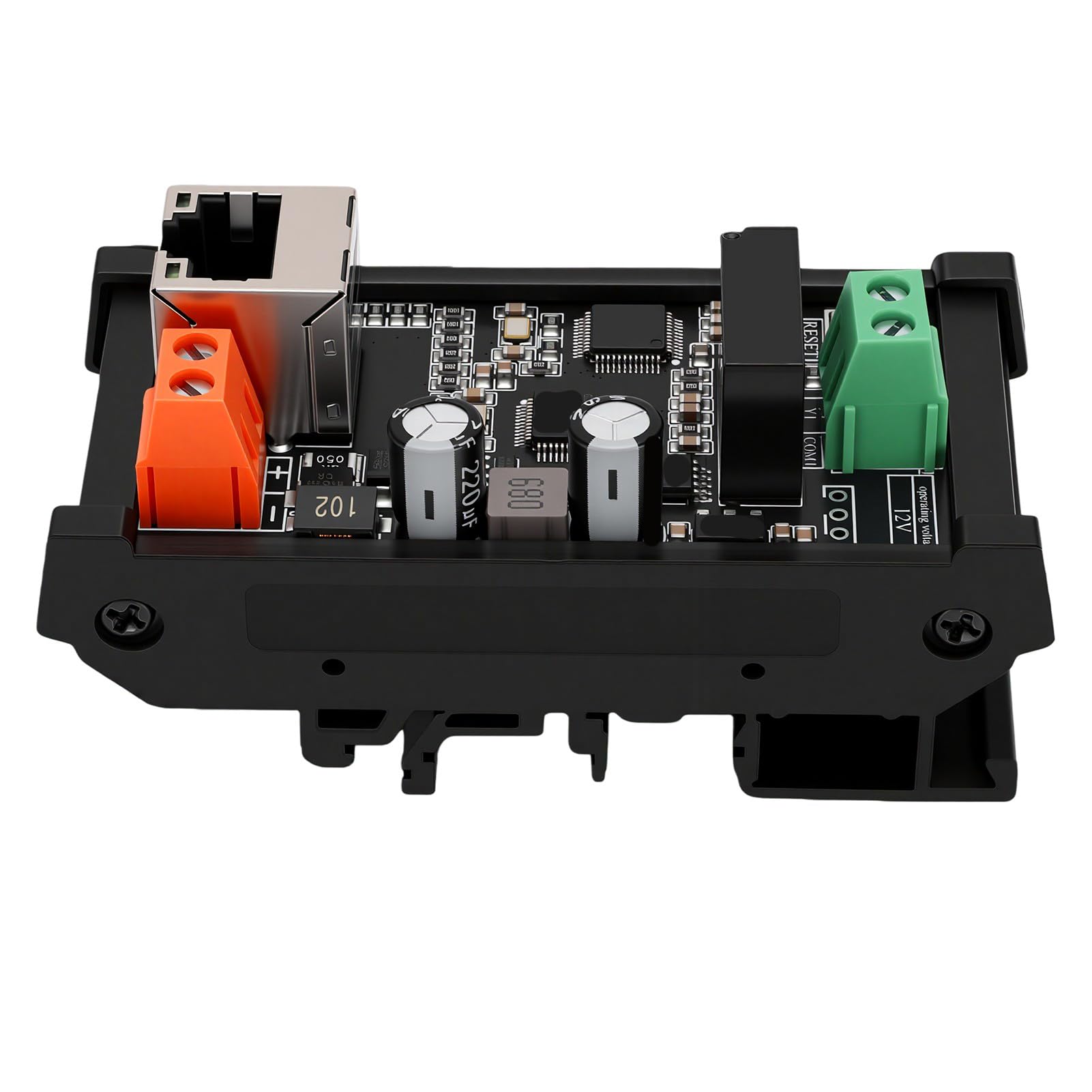 Bewinner Módulo Relé Ethernet Modbus Carril DIN Temporizador para
