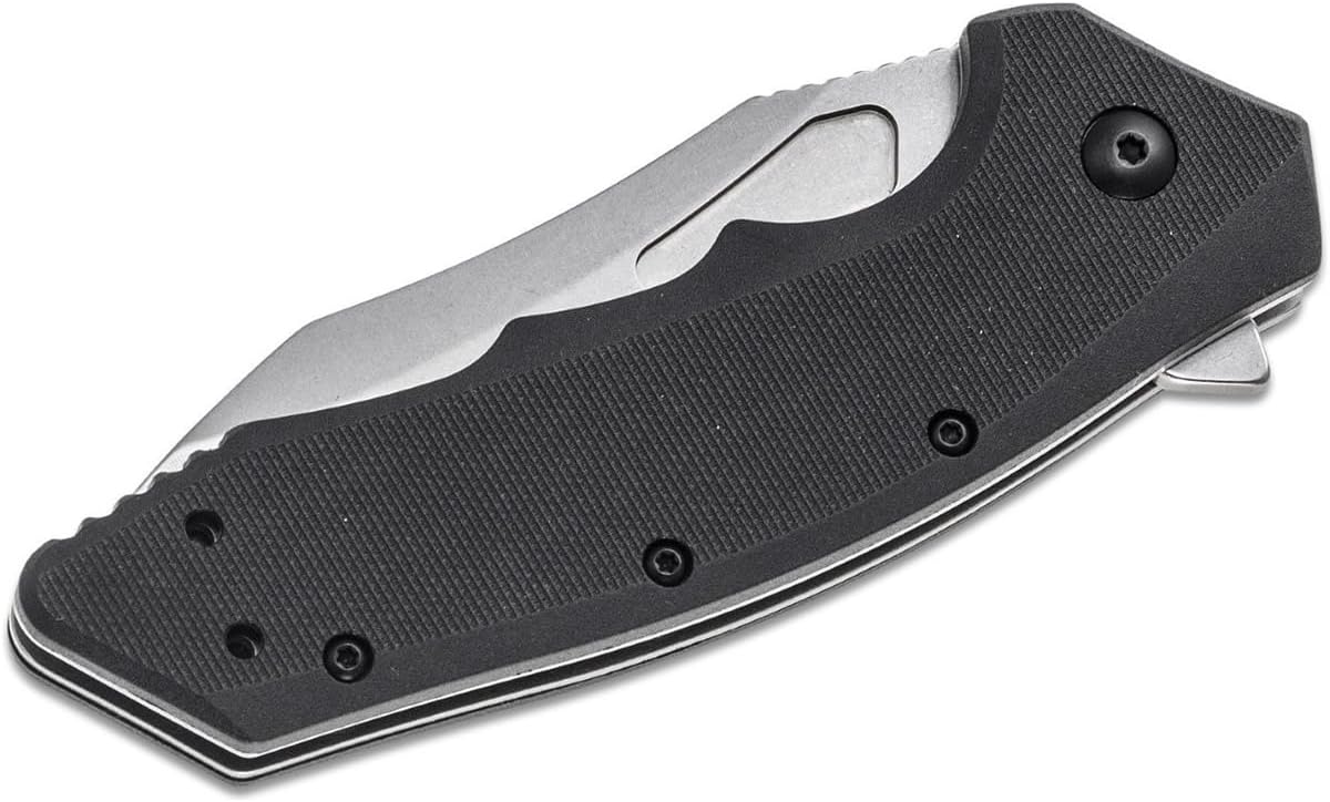 Kershaw Flitch Assisted Opening Knife Black GFN (3.25" Stonewash) 3930