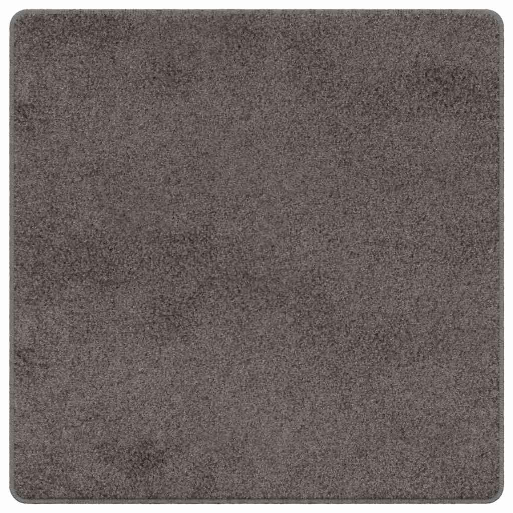 Tapis de passage insonorisant et antidérapant gris de 100x100 cm