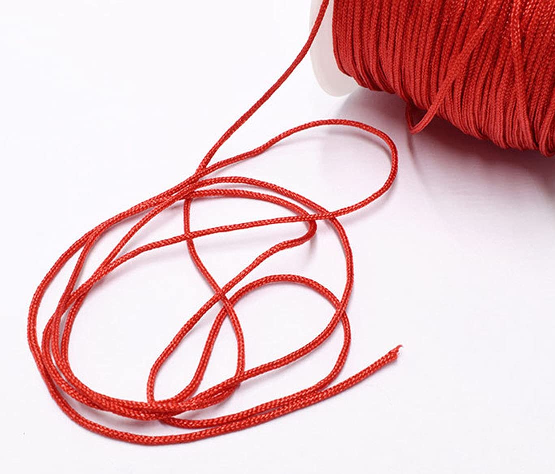 Anawakia Cordon En Nylon - 100 M X 0,8 Mm - Fil En Nylon à Tricoter à